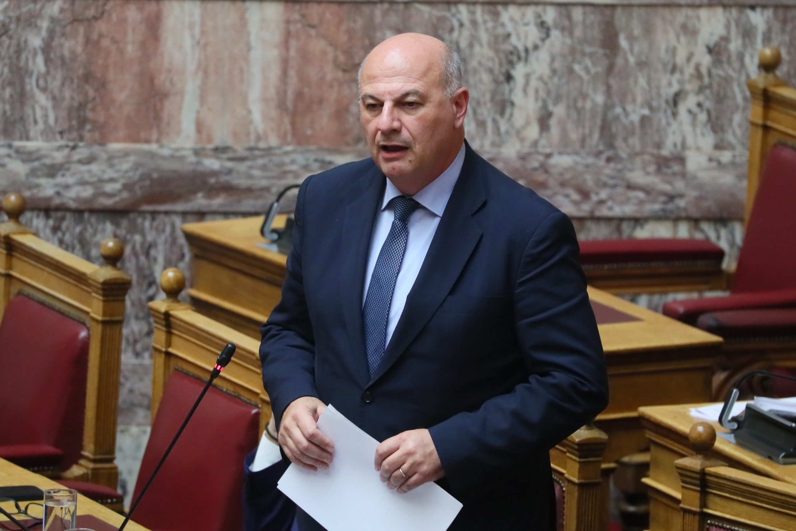 [383136] ΣΥΖΗΤΗΣΗ ΣΤΗΝ ΟΛΟΜΕΛΕΙΑ ΤΗΣ ΒΟΥΛΗΣ ΝΟΜΟΣΧΕΔΙΟΥ ΤΟΥ ΥΠΟΥΡΓΕΙΟΥ ΕΘΝΙΚΗΣ ΟΙΚΟΝΟΜΙΑΣ ΚΑΙ ΟΙΚΟΝΟΜΙΚΩΝ   (ΣΩΤΗΡΗΣ ΔΗΜΗΤΡΟΠΟΥΛΟΣ/EUROKINISSI)