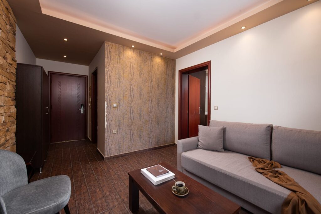 διαμονή με τζάκι Λουτρά Πόζαρ