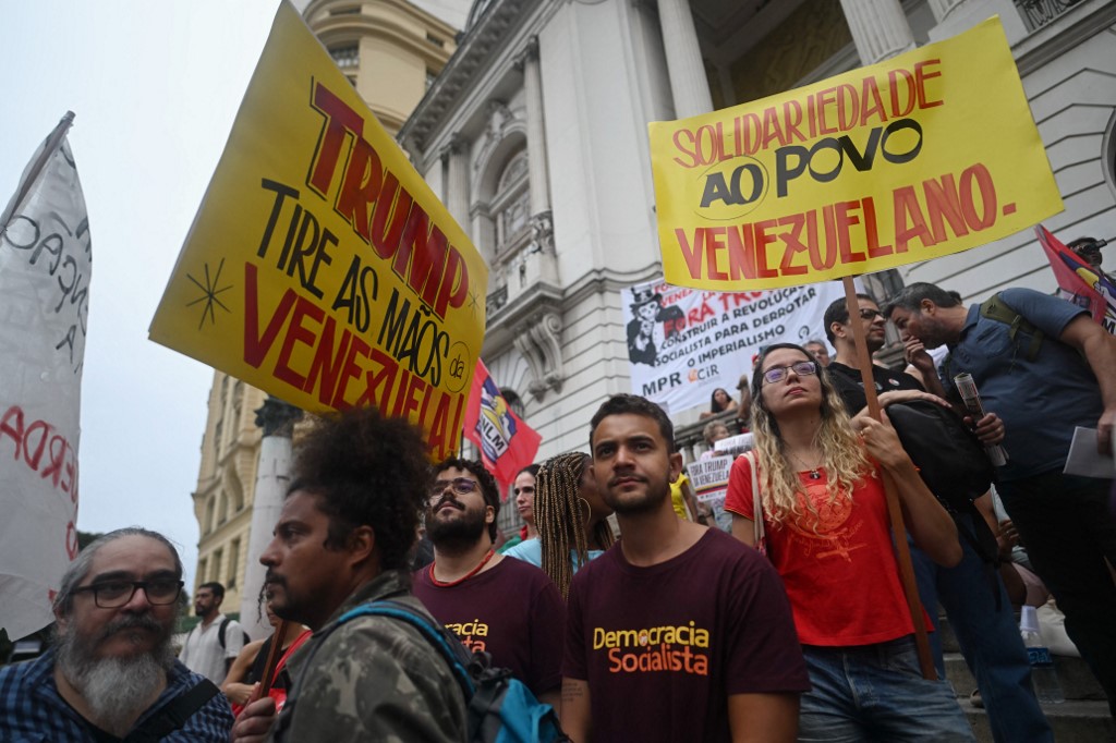 BRAZIL-VENEZUELA-US-CONFLICT-CRISIS