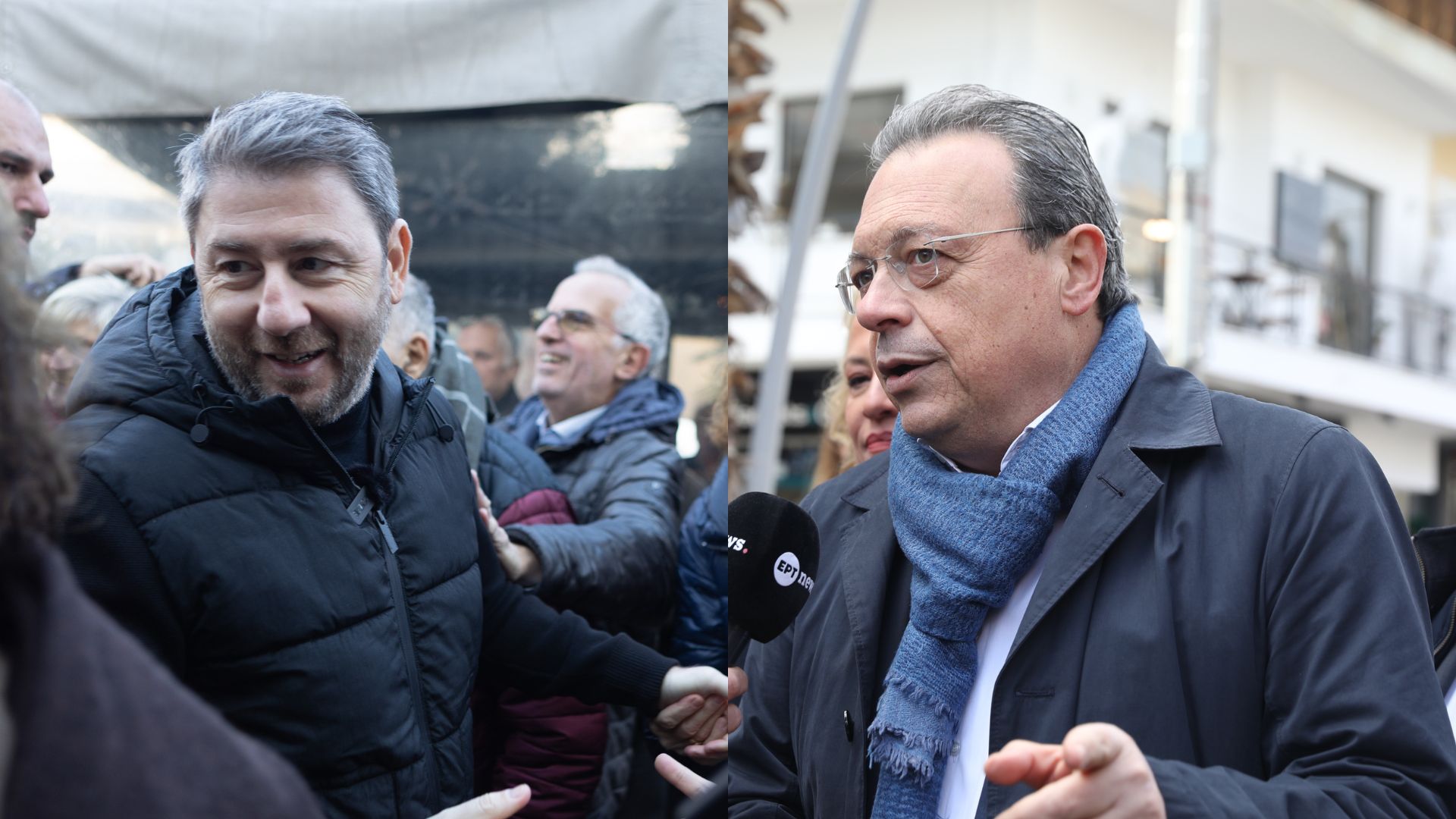 Νίκος Ανδρουλάκης και Σωκράτης Φάμελλος