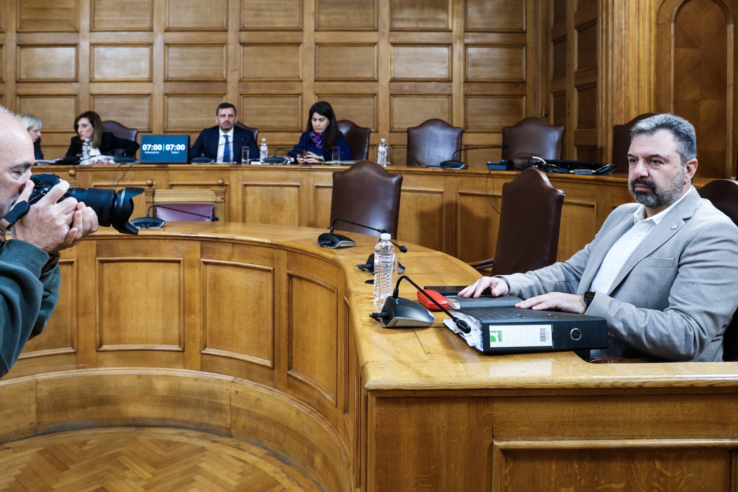 [383720] ΣYNEΔΡIAΣΗ ΤΗΣ EΞETAΣΤΙΚΗΣ ΕΠΙΤΡΟΠΗΣ ΤΗΣ ΒΟΥΛΗΣ ΓΙΑ ΤΟΝ ΟΠEKEΠE  (ΓΙΩΡΓΟΣ ΚΟΝΤΑΡΙΝΗΣ/EUROKINISSI)