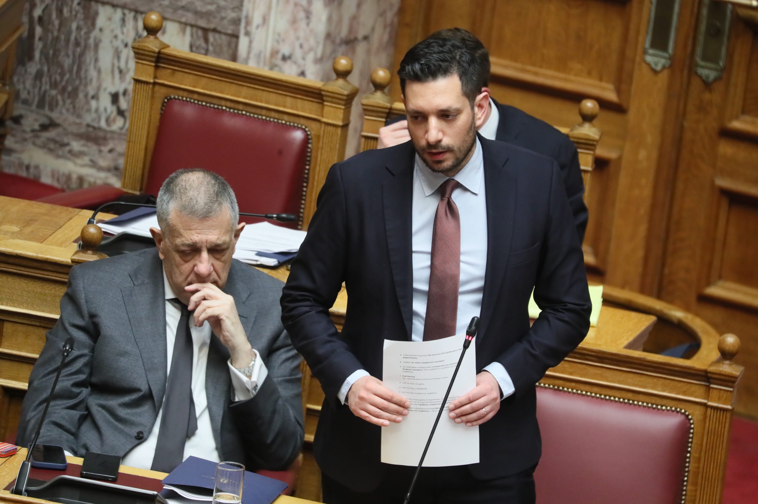 [383751] ΣΥΖΗΤΗΣΗ ΣΤΗΝ ΟΛΟΜΕΛΕΙΑ ΤΗΣ ΒΟΥΛΗΣ ΝΟΜΟΣΧΕΔΙΟΥ ΤΟΥ ΥΠΟΥΡΓΕΙΟΥ ΥΠΟΔΟΜΩΝ ΚΑΙ ΜΕΤΑΦΟΡΩΝ  (ΣΩΤΗΡΗΣ ΔΗΜΗΤΡΟΠΟΥΛΟΣ/EUROKINISSI)