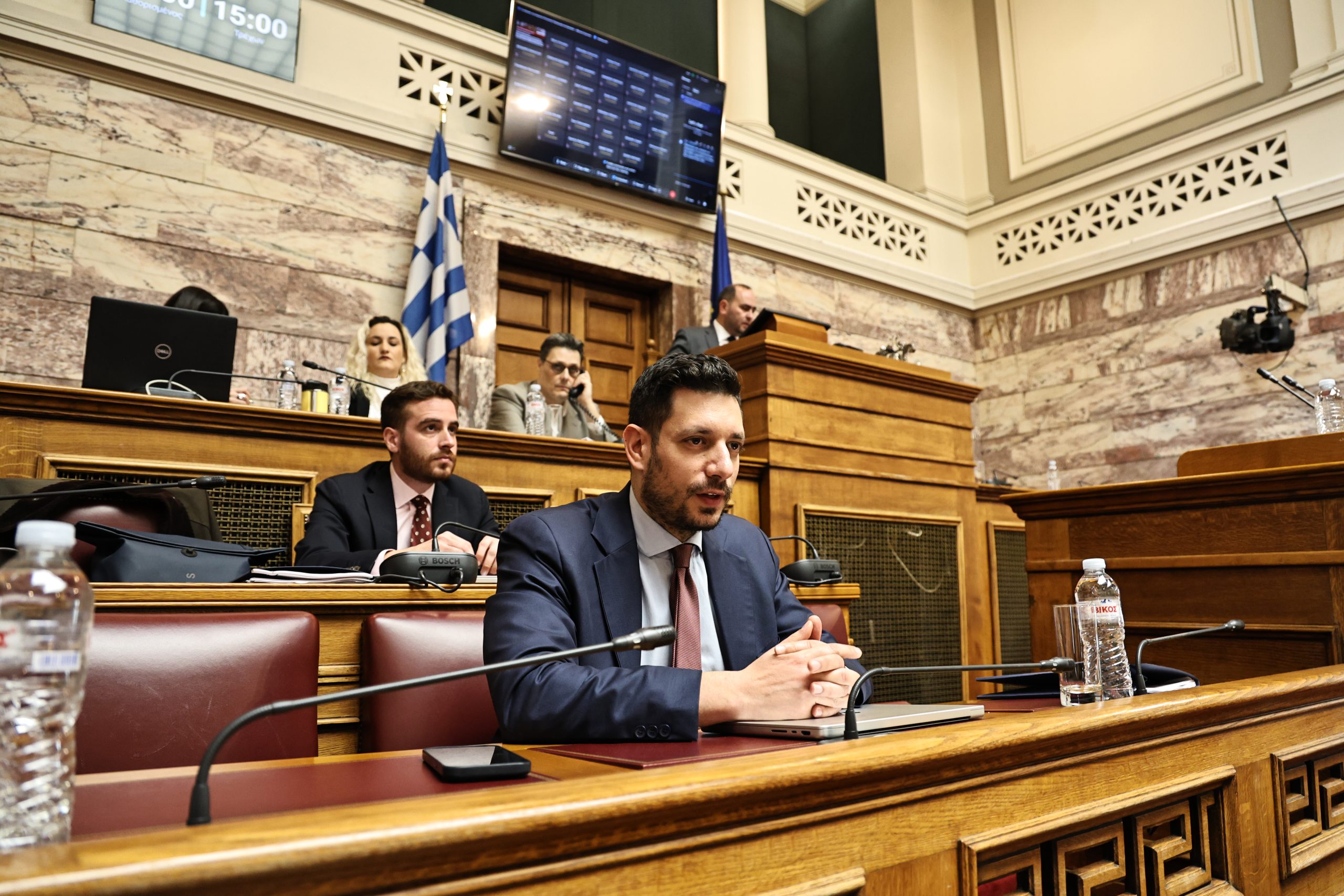 [383708] ΣΥΝΕΔΡΙΑΣΗ ΤΗΣ ΕΠITΡΟΠΗΣ ΠΑΡΑΓΩΓΗΣ ΚΑΙ ΕΜΠΟΡΙΟΥ (ΓΙΑΝΝΗΣ ΠΑΝΑΓΟΠΟΥΛΟΣ/EUROKINISSI)