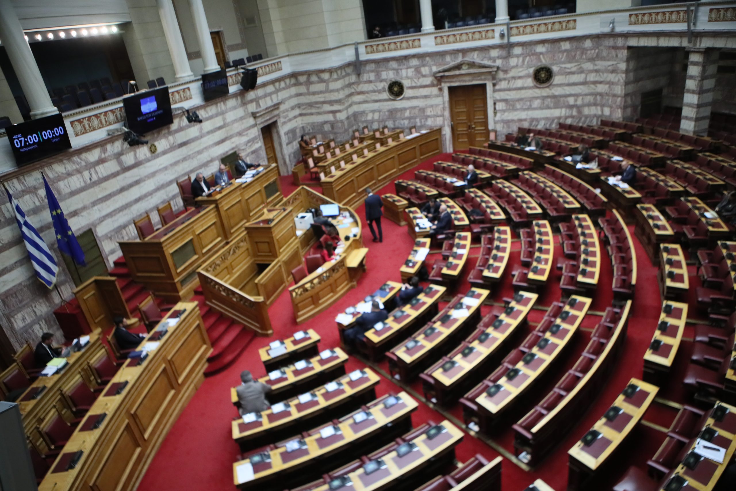 [383751] ΣΥΖΗΤΗΣΗ ΣΤΗΝ ΟΛΟΜΕΛΕΙΑ ΤΗΣ ΒΟΥΛΗΣ ΝΟΜΟΣΧΕΔΙΟΥ ΤΟΥ ΥΠΟΥΡΓΕΙΟΥ ΥΠΟΔΟΜΩΝ ΚΑΙ ΜΕΤΑΦΟΡΩΝ  (ΣΩΤΗΡΗΣ ΔΗΜΗΤΡΟΠΟΥΛΟΣ/EUROKINISSI)