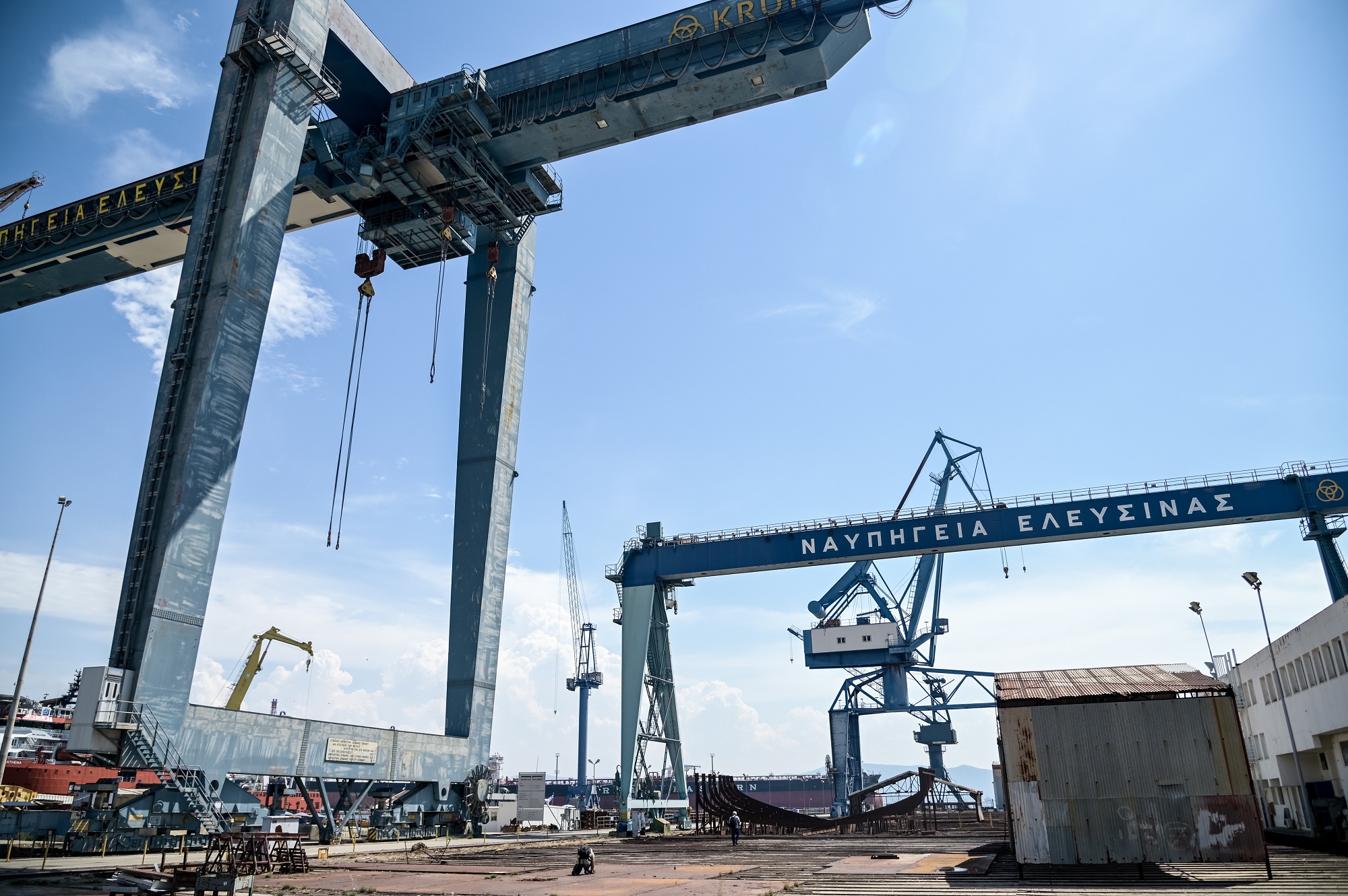 ΝΑΥΠΗΓΕΙΑ ΕΛΕΥΣΙΝΑΣ  (ΜΙΧΑΛΗΣ ΚΑΡΑΓΙΑΝΝΗΣ / EUROKINISSI)