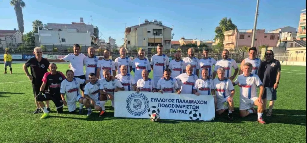 Πρόσφεραν θέαμα οι Παλαίμαχοι Πάτρας και Μεσολογγίου Πρόσφεραν θέαμα οι Παλαίμαχοι Πάτρας και Μεσολογγίου