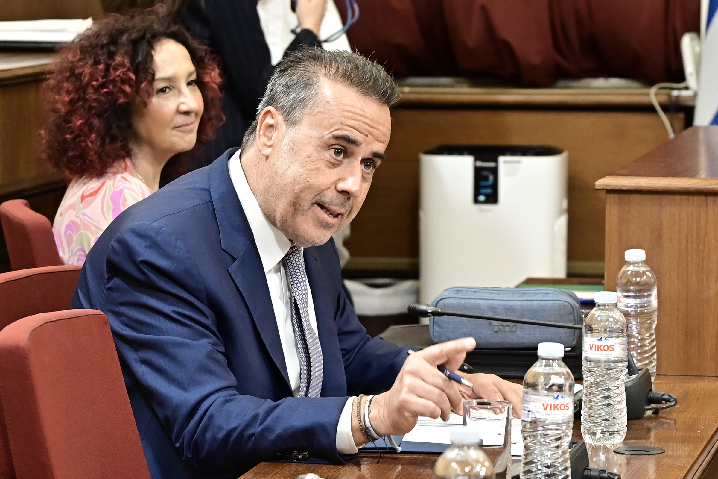 [388608] ΒΟΥΛΗ / ΣΥΝΕΔΡΙΑΣΗ ΤΗΣ ΔΙΑΡΚΟΥΣ ΕΠΙΤΡΟΠΗΣ ΠΑΡΑΓΩΓΗΣ ΚΑΙ ΕΜΠΟΡΙΟΥ (ΜΙΧΑΛΗΣ ΚΑΡΑΓΙΑΝΝΗΣ /EUROKINISSI)