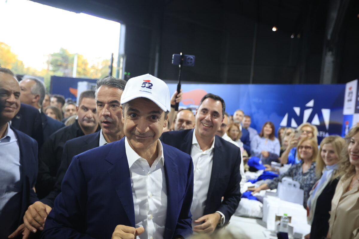 Επετειακή εκδήλωση για τα 52 χρόνια από την ίδρυση της Νέας Δημοκρατίας. Δευτέρα 5 Οκτωβρίου 2026. (ΓΙΩΡΓΟΣ ΚΟΝΤΑΡΙΝΗΣ